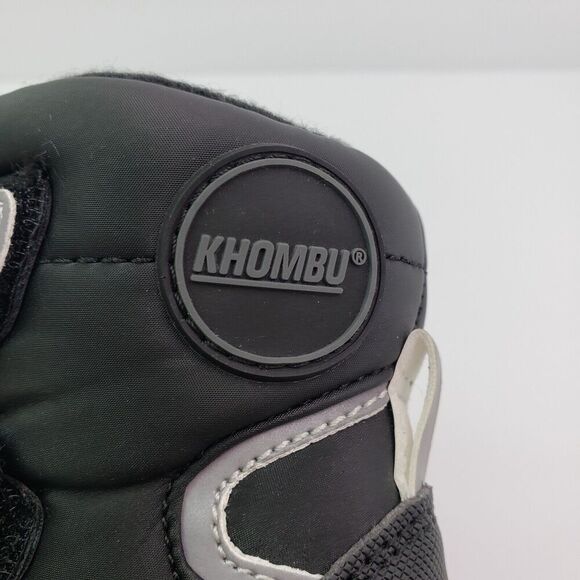 Khombu Neek 2 Baby Toddler Size 5 Black Pull On Warm Winter Snow Boots - Picture 9 of 12